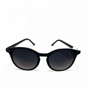 Tommy Hilfiger Dream Round Keyhole Sunglasses Black Tortoise Frame Gradient NWOT